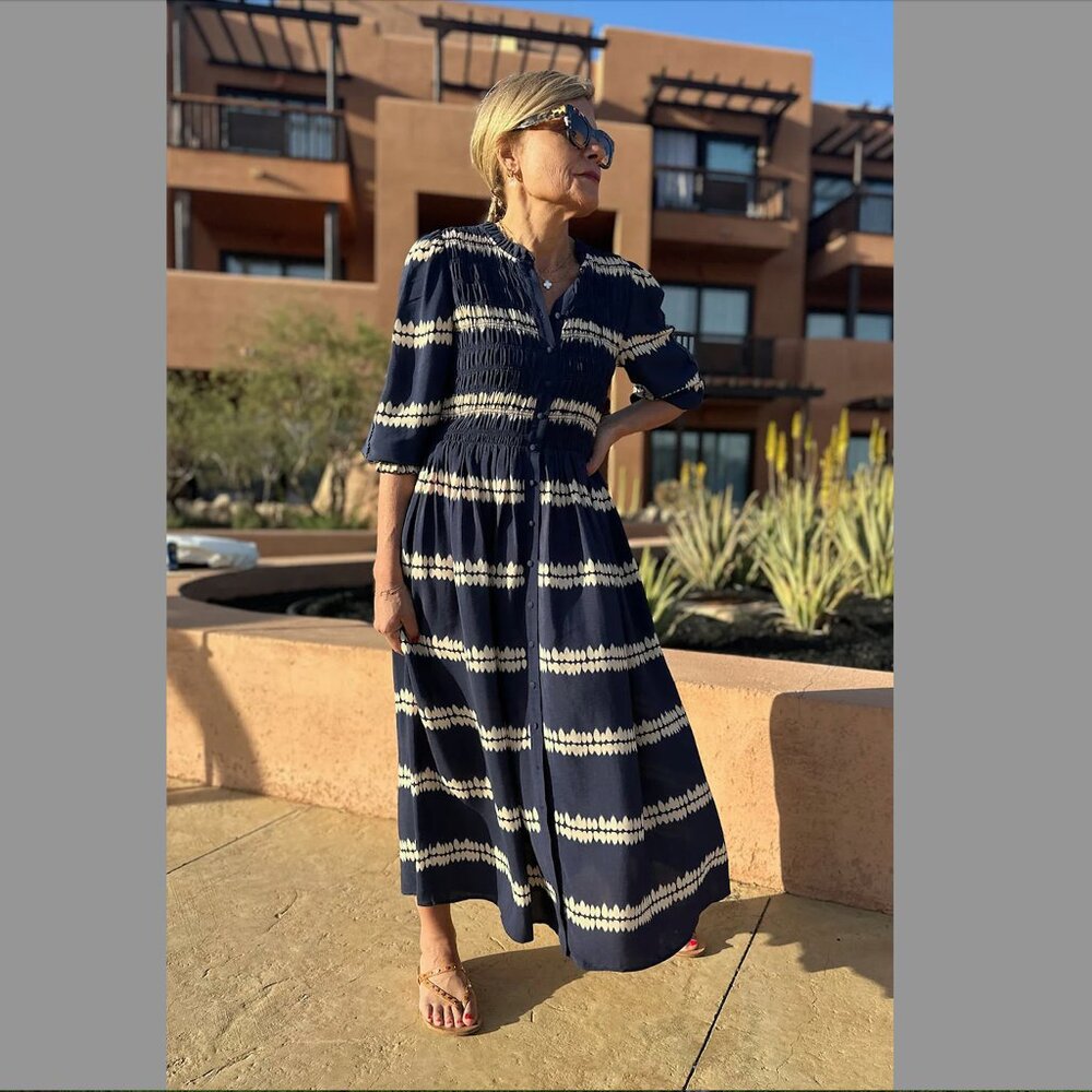 Wyse Londan Aggie Shibouri Dress US-2